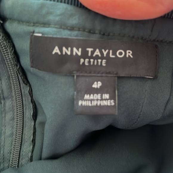 Ann Taylor shirt with mesh fringe pattern. Size 4P - Picture 5 of 10